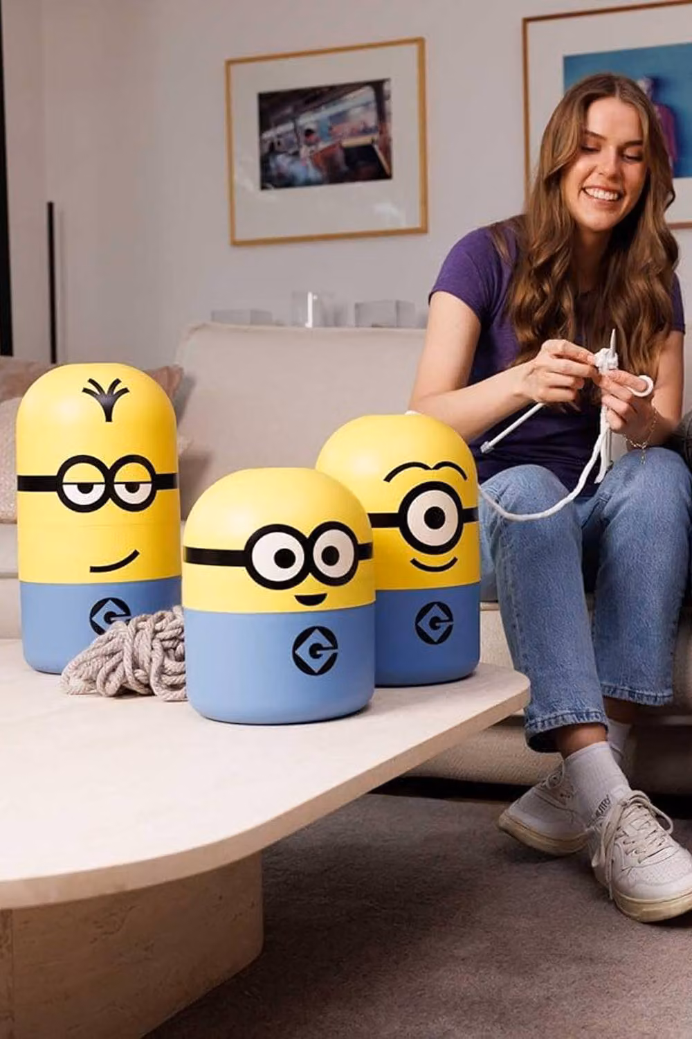 Keeeper Minions Kevin Stackable Storage Box, 10 Litre, Multicoloured – 3