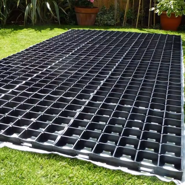 ProBase Black Plastic Grids Shed Base Kit 6x4