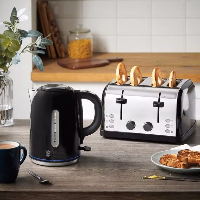 Russell Hobbs Quiet Boil Kettle, 1.7 l, Black