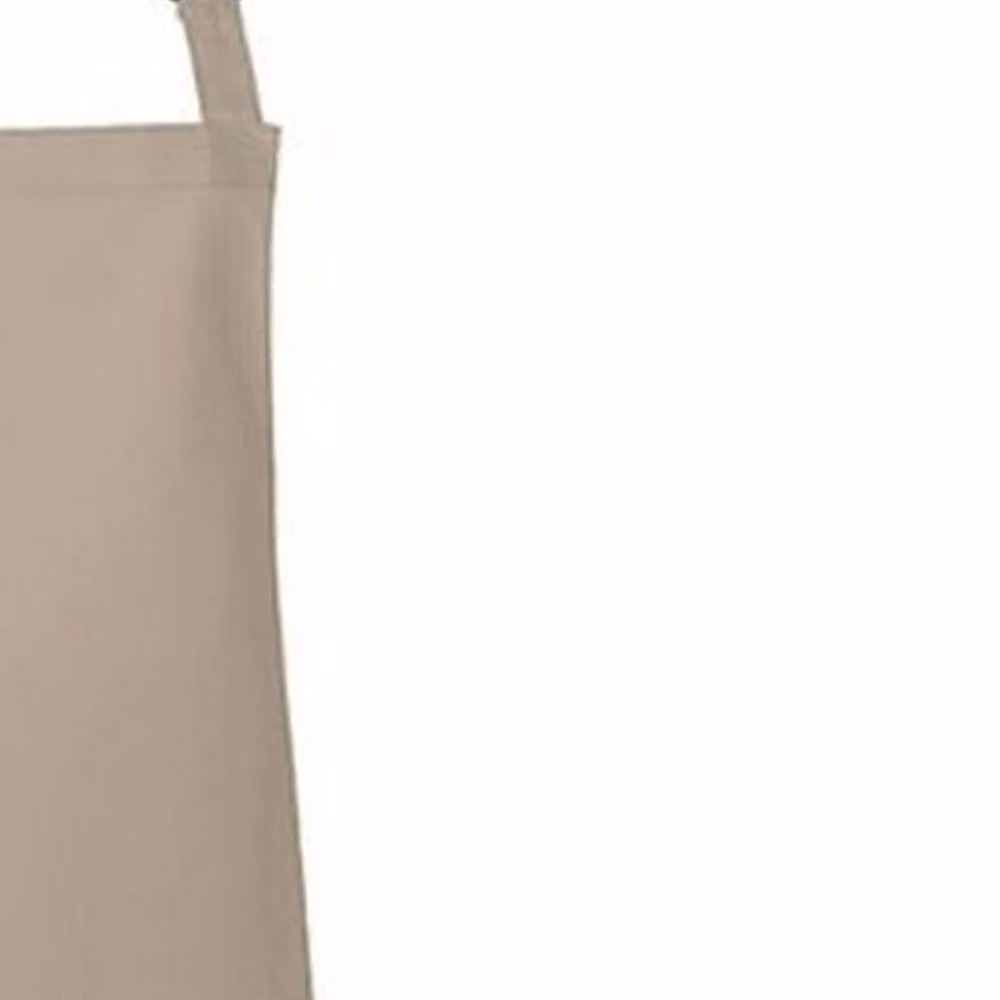 Karlowsky Pocket Buckle Bib Apron in Light Sand – 2