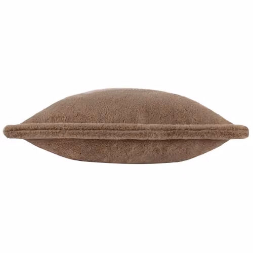 Riva Home Brown Faux Fur Square Cushion, W/D/H: 55 x 55 x 55 cm – 2
