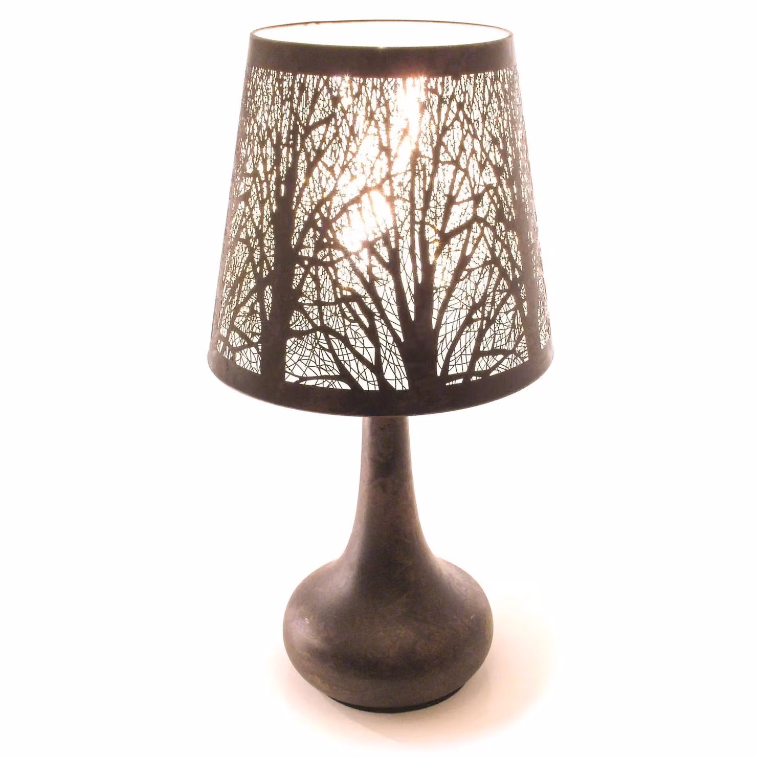 mysmartbuy Tree Design Touch Operated Dimmable Tabletop Lamp in Bronze Effect, H28 x W17 cm – 2