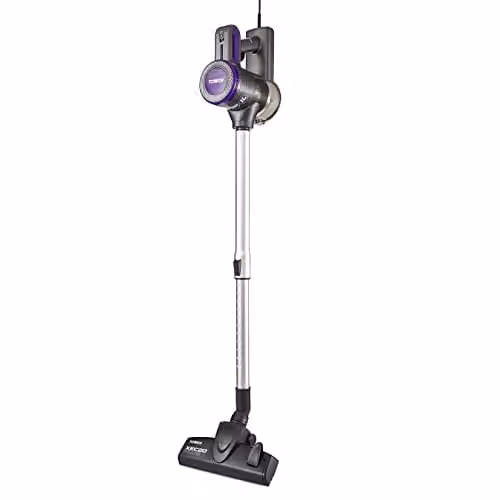 Tower Pro Corded 3-in-1 Stick Vacuum Cleaner with Cyclonic Suction and HEPA 13 Filter, Grey and Blue