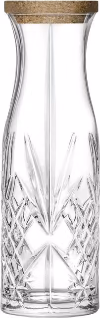 RCR Crystal Melodia Glass Carafe with Stopper, 1 l, Transparent