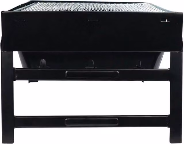 Kelvenix Portable Folding Charcoal Barbecue Oven in Black – 1