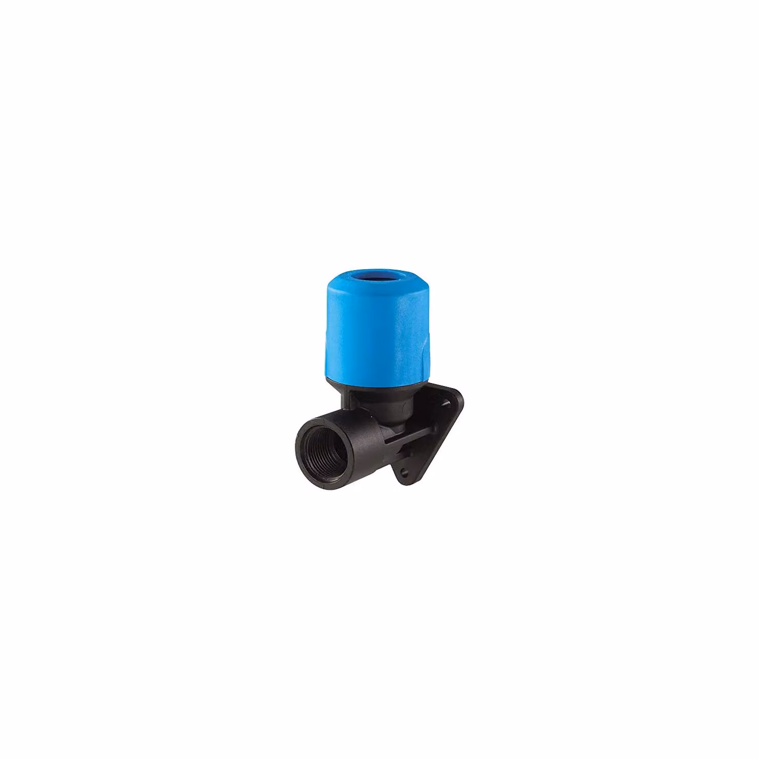 John Guest Speedfit Blue Wallplate Elbow 25mm x 3/4" UGPWB2516 – 2