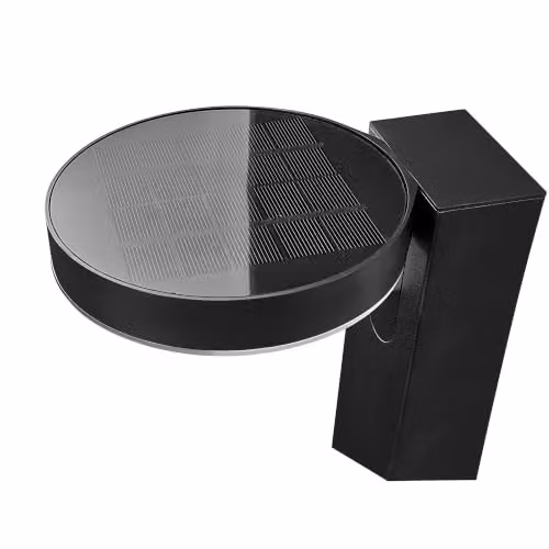 Nordlux Rica Solar LED Outdoor Post Light in Black Stainless Steel with Motion and Dusk Sensors – 2