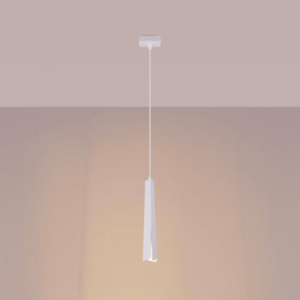 Sollux Lighting Prysm LED Pendant Lamp, White, W/D/H: 120 x 8 x 8 cm – 2