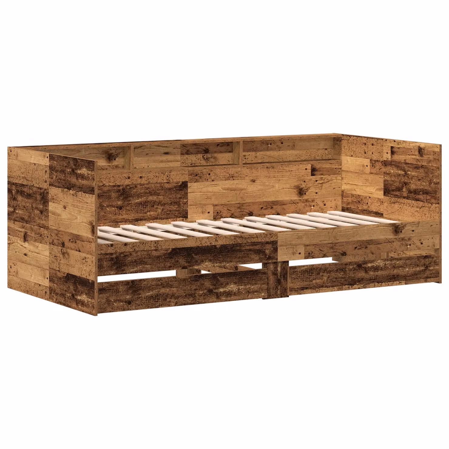 Berkfield Home Modern Daybed with Drawers in Brown, W/D/H: 100 x 200 cm – 2