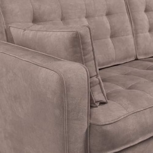 Furnishings For Less UK Eden 2 Seater Fabric Sofa in Grey – 3