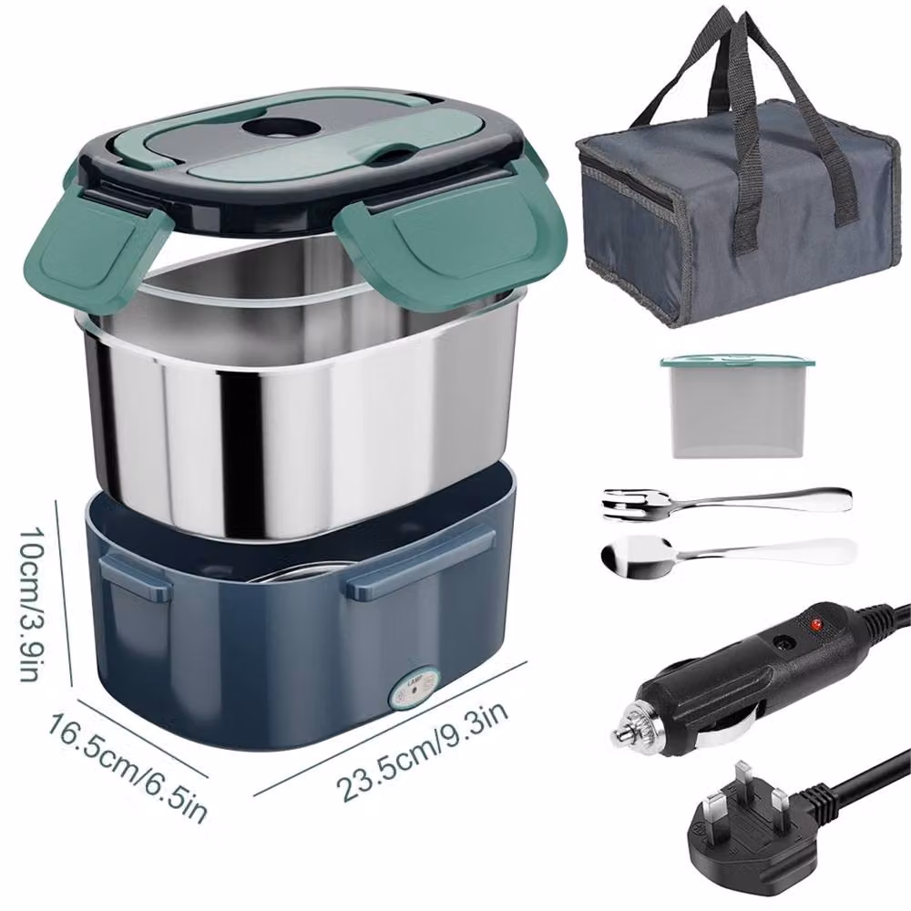 Nordara Portable Electric Lunchbox, 1.5L, Dark Blue – 2