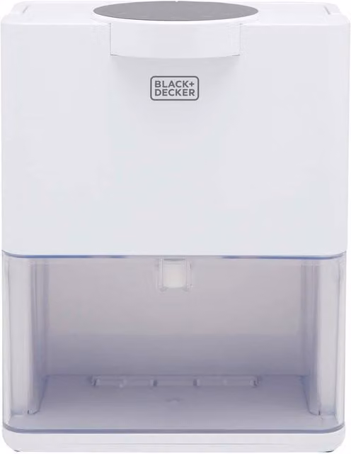 Black+Decker 2-in-1 Smart Wifi Dehumidifier and Air Purifier with 3.2L Capacity, White
