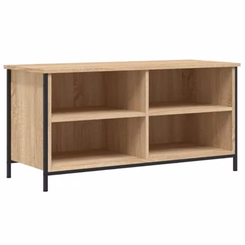 vidaXL Industrial TV Cabinet in Brown, W/D/H: 100 x 40 x 50 cm