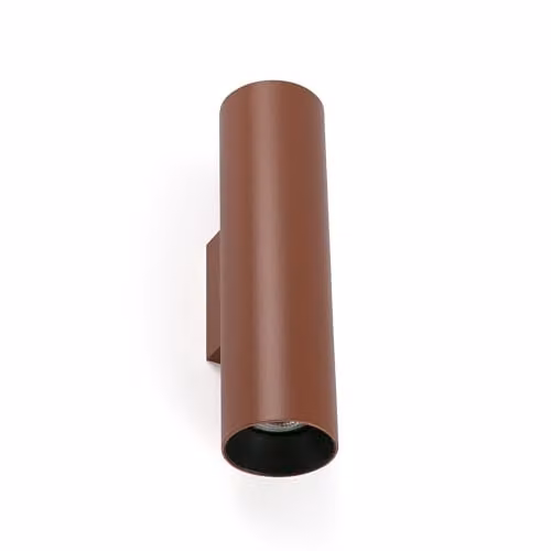 Netlighting Stan Up & Down Wall Lamp in Terracotta Ceramic