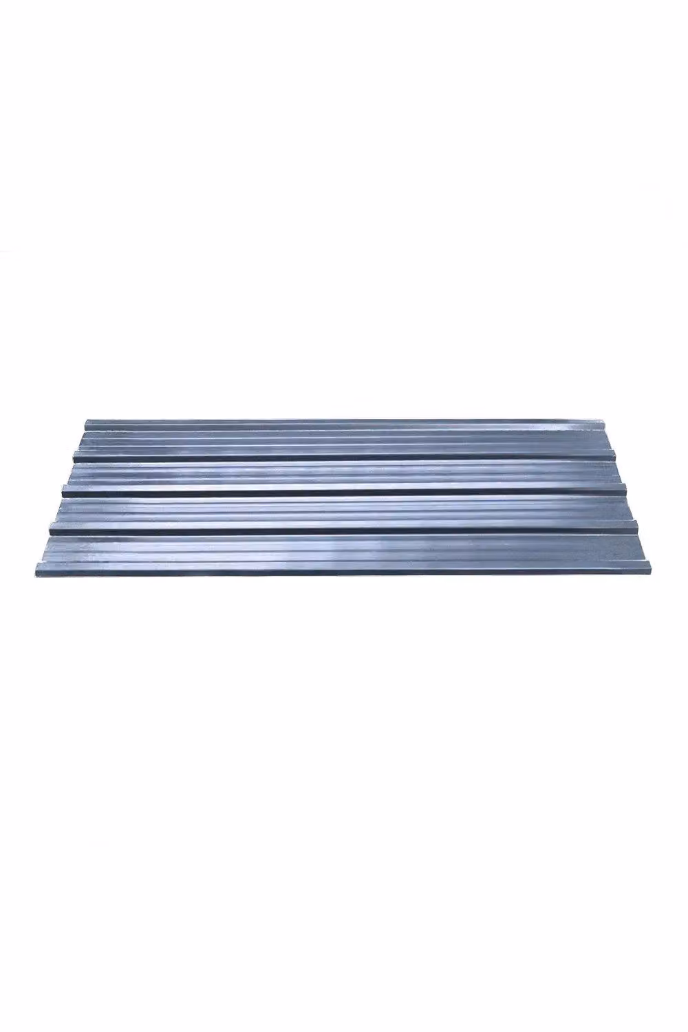 H&O Direct Set of 12 Grey Powder Coated Corrugated Steel Panels – 2