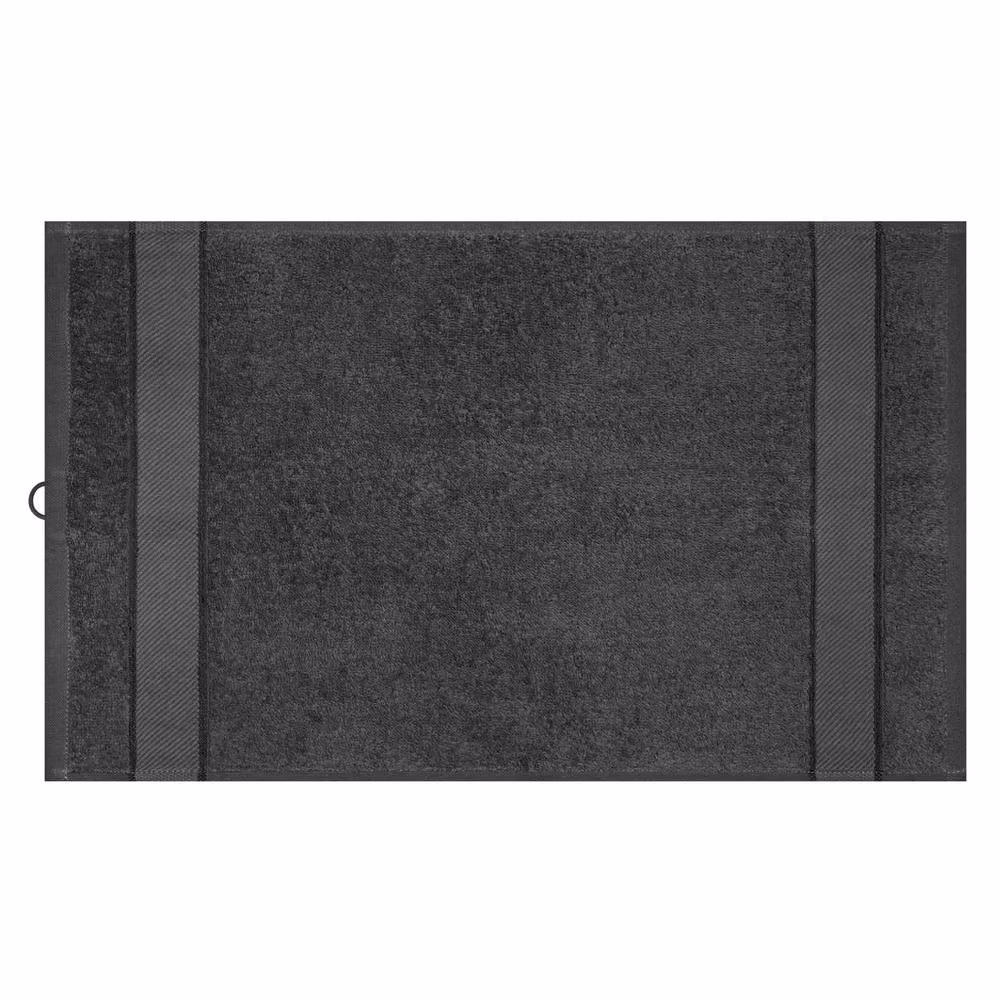 Myrtle Beach Grey Ringspun Cotton Terrycloth Guest Towel – 2