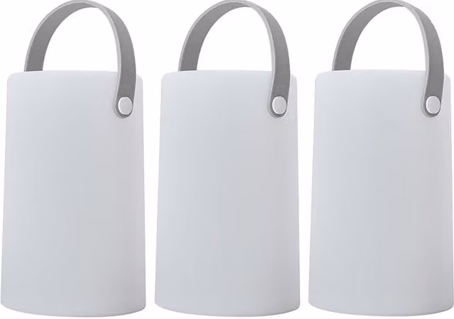 ValueLights Daomu 3 Pack White Outdoor Decorative Lights