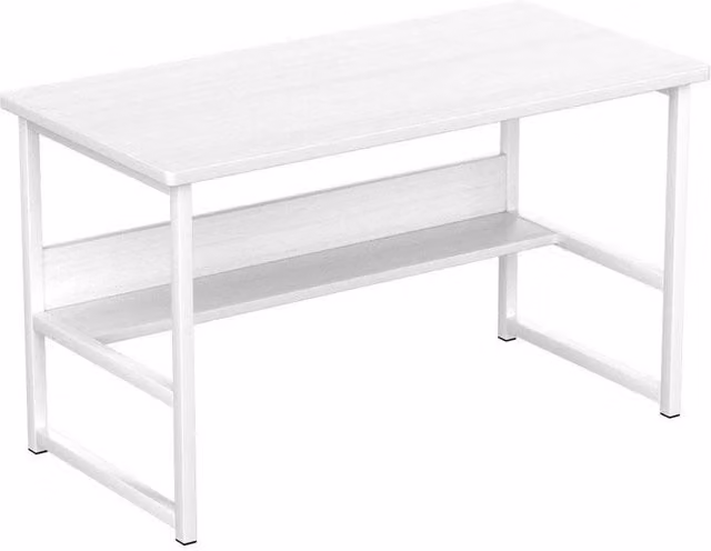 NESTLUNE White Computer Desk for Home Office – 1