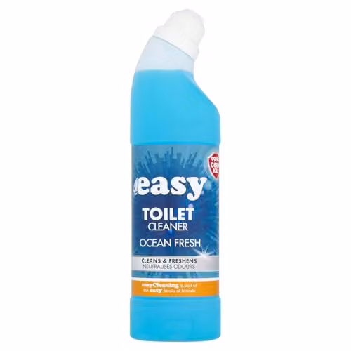 Easy Toilet Cleaner Ocean Fresh in White and Blue