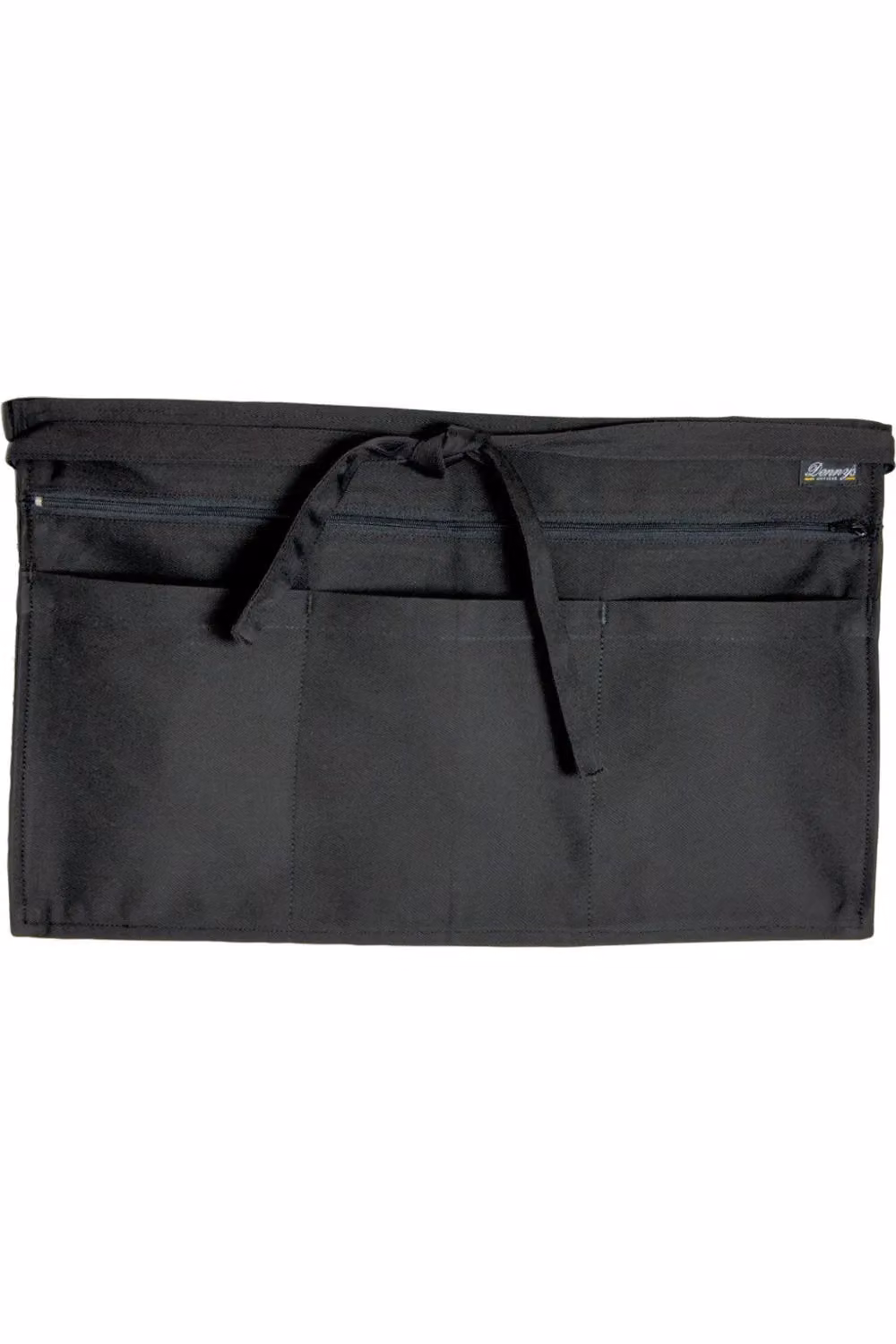 Dennys Full Zip Multi Pocket Workwear Apron in Black – 4