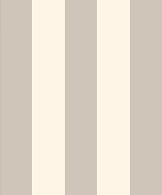 Belgravia Fernhurst Stripe Wallpaper in Silver and Grey
