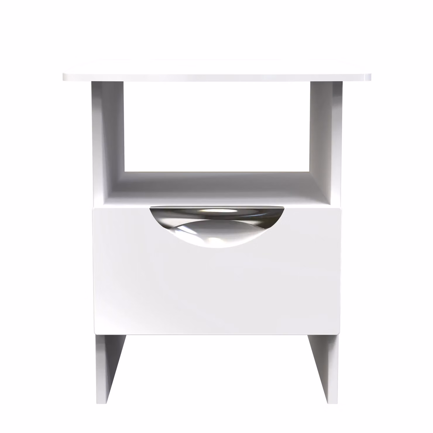 2 U Holborn Ready Assembled Bottom Drawer Lamp Table in White – 2