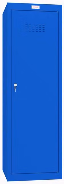 Phoenix Safe Company Size 4 Blue Cube Locker CL1244BBK with Key Lock and 173 Litre Capacity – 1