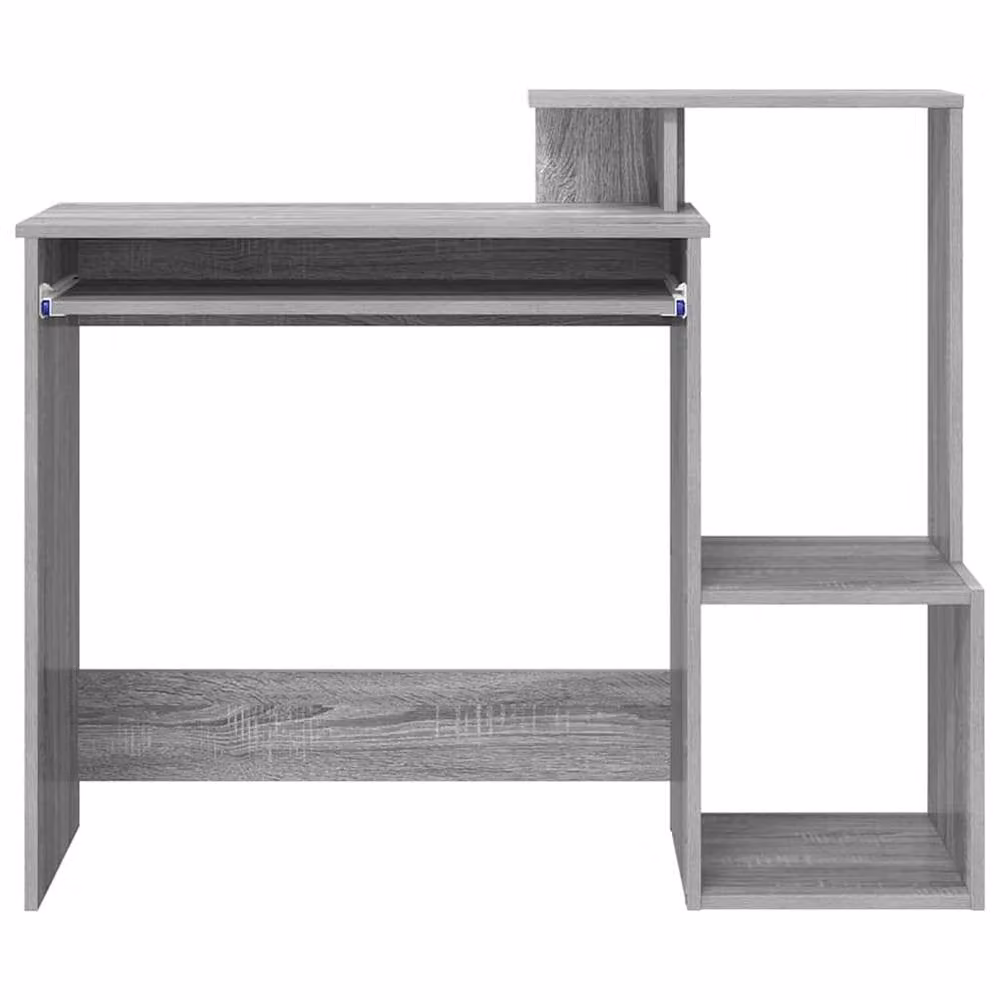 Berkfield Home Grey Sonoma Computer Desk in Engineered Wood – 4