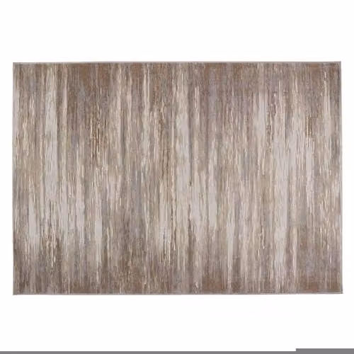 Phoenox Textiles Limited Origins Bevel Rectangular Rug in Grey, W: 120 cm, D: 170 cm