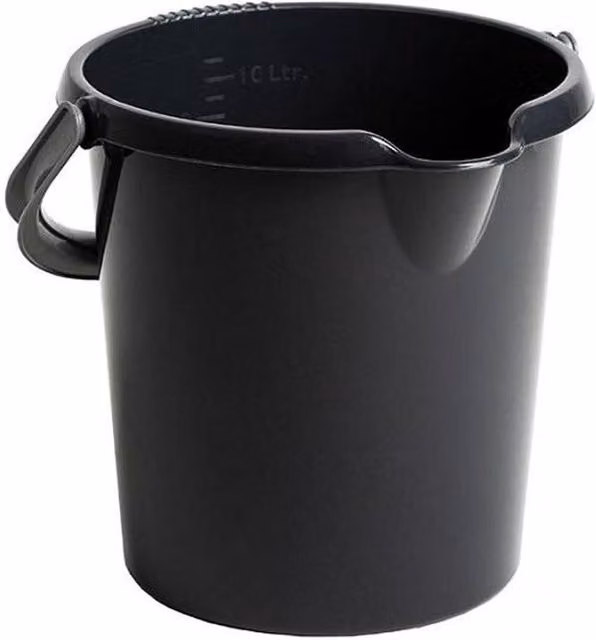 Casa 10L Bucket in Midnight Black