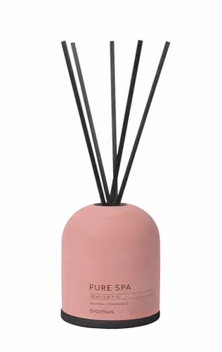 Blomus Fraga Reed Diffuser Set in Withered Rose Pink with Fresh, Fruity and Woody Scents