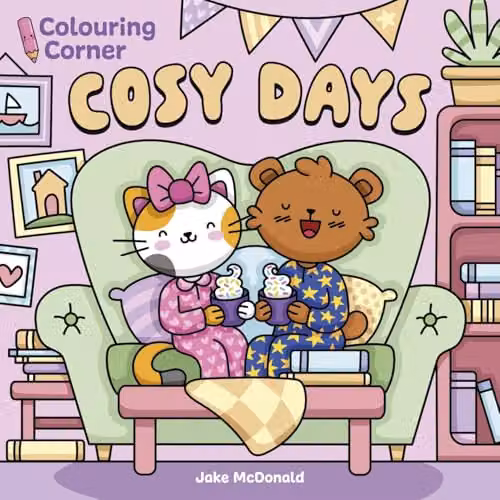 Arcturus Colouring Corner: Cosy Days Multicolour Paper Activity Set