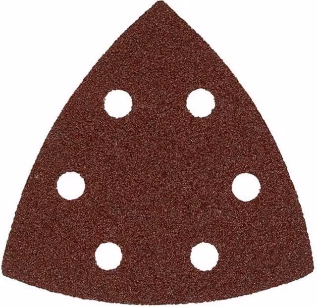 Starrett Multi-Tool Sandpaper for Wood and Paint, 60 Grit, Red, Pack of 12