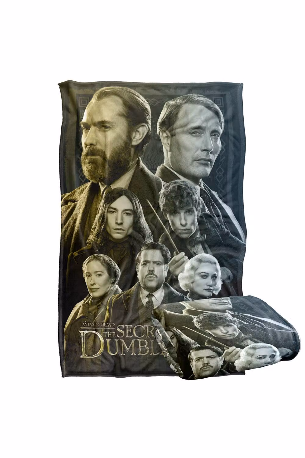 LOGOVISION Fantastic Beasts The Secrets Of Dumbledore Character Portraits Super Soft Silky Touch Fleece Throw Blanket, Multicolour, W: 91 cm, D: 147 cm – 6