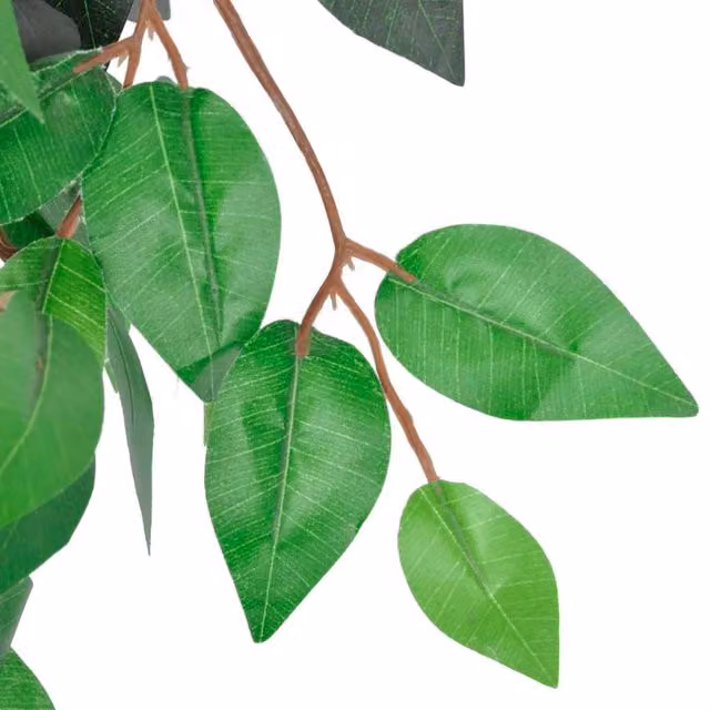 Berkfield Home Artificial Green Ficus Tree with Pot, Height: 90 cm – 1