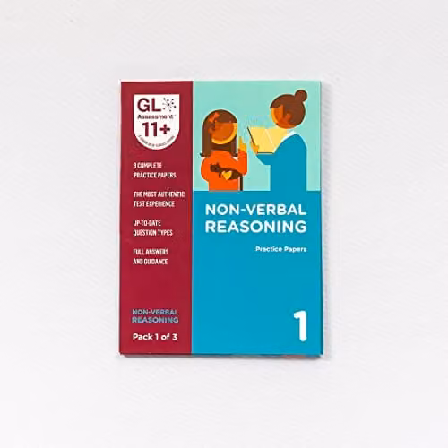 GL Assessment 11+ Non-Verbal Reasoning Practice Papers Pack 1 for Ages 10–11 with 3 Full Timed Tests