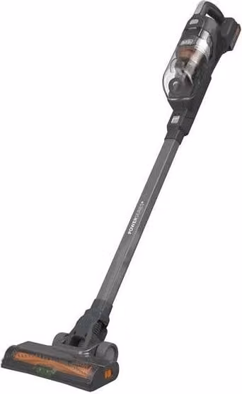 Black & Decker Powerseries+ BHFEA18D1 Bagless Stick Vacuum 18V with 2.0Ah Li-ion Battery in Grey and Black