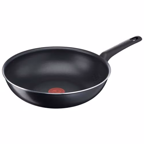 Tefal Simple Cook Non-Stick Wok Pan, Black, 28 cm