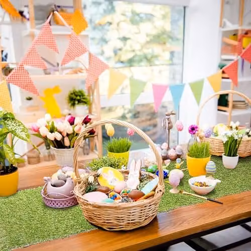 Walplus Green Artificial Grass Table Runner, W/D: 200 x 33 cm – 2