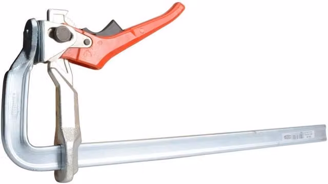 Bessey Gh Lever Clamp in Red and Multicolour Steel