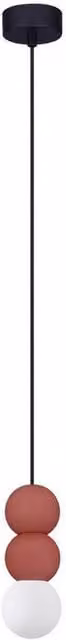 Netlighting Zero II Slim Red LED G9 Pendant Ceiling Light