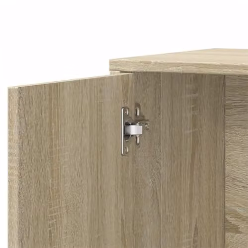 vidaXL Modern Sideboard in Brown, W/D/H: 60 x 31 x 70 cm – 3
