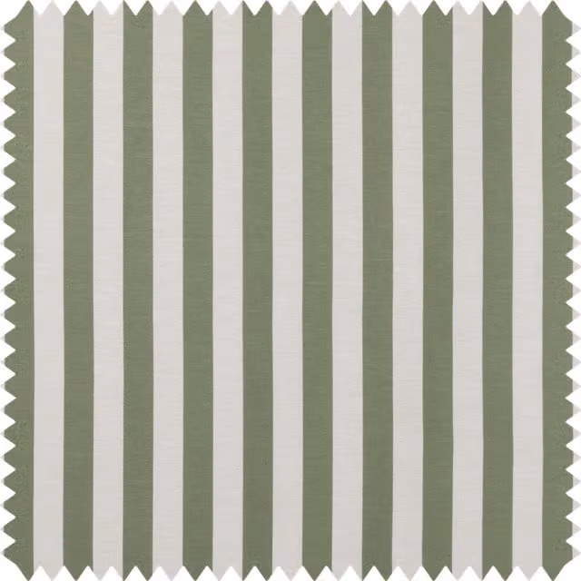 House of Hackney Trematon Stripe Jacquard in Verdigris, Beige, Green and White