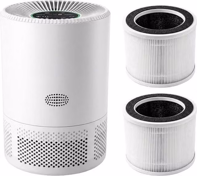 Spector Smart Air Purifier with H13 HEPA, Pre-Filter and Activated Carbon, App Control, White – 1