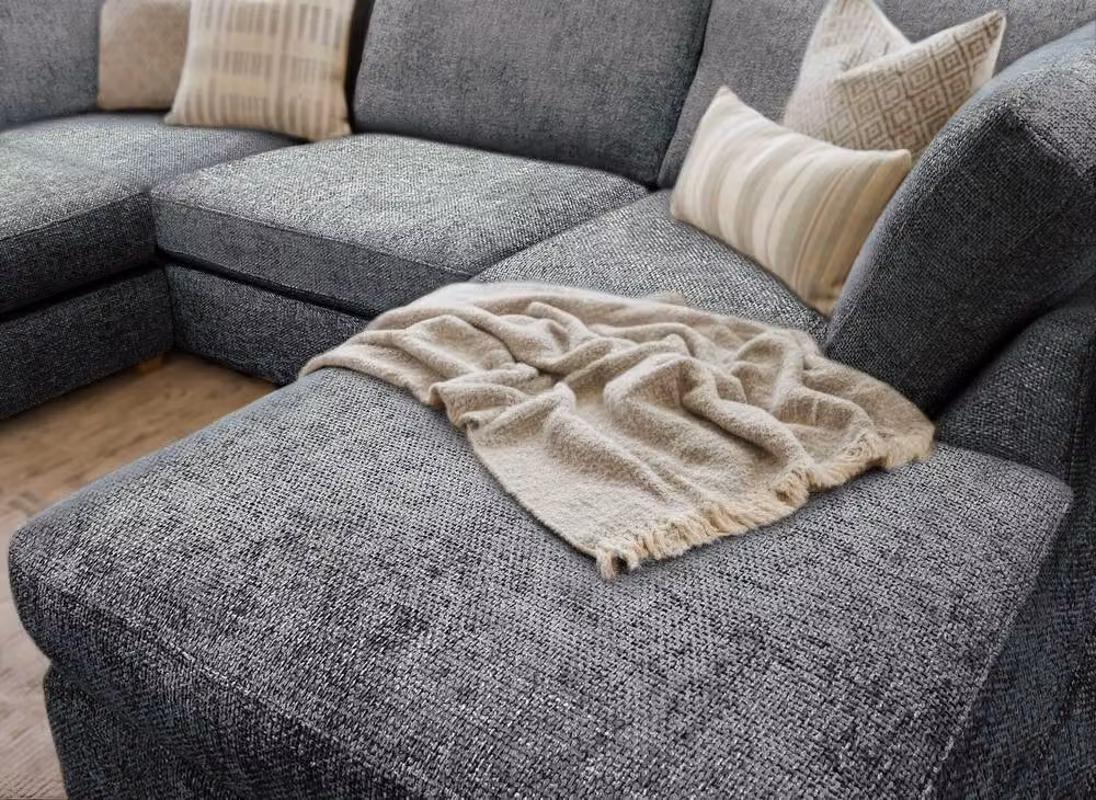 The Great Sofa Company Hyde U Shape Corner Sofa in Blue – 3