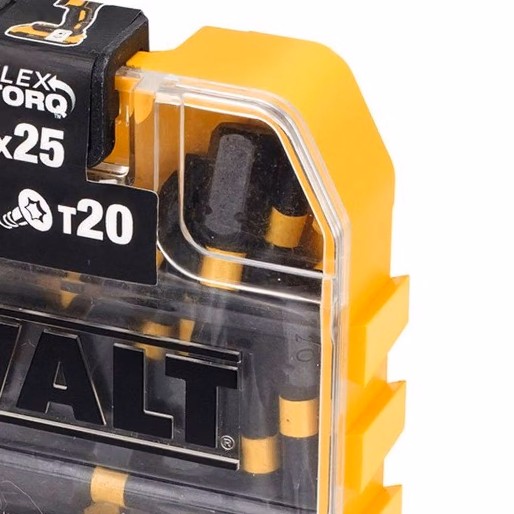 DeWalt Extreme TSTAK System Screwdriver Bit, Black, 25 Pack – 2