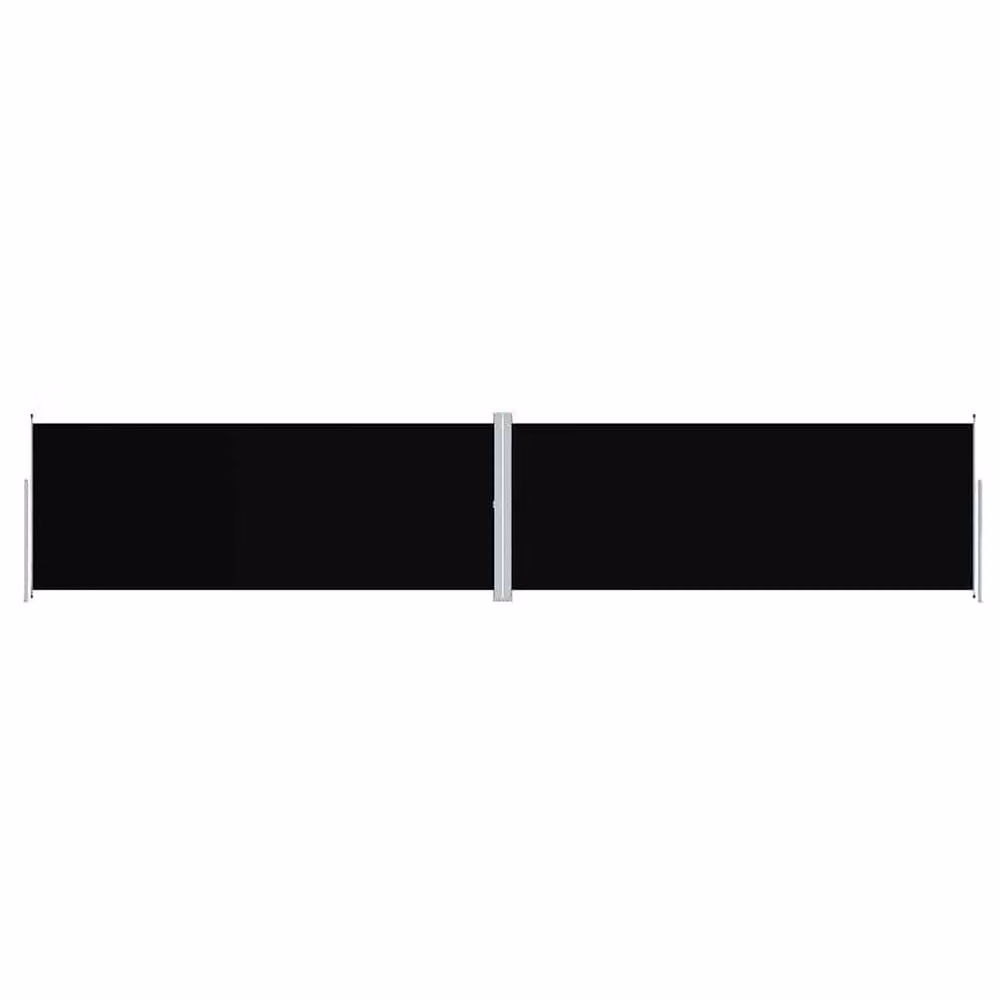Berkfield Home Retractable Motorised Side Awning in Black, W/D/H: 1000 x 200 x 200 cm – 2