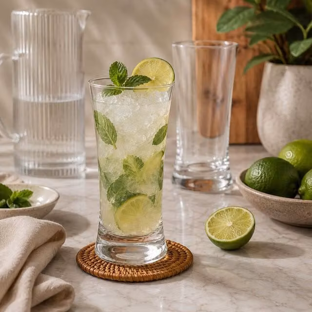 Orsina Transparent Crystal Glass Hi Ball Tumbler