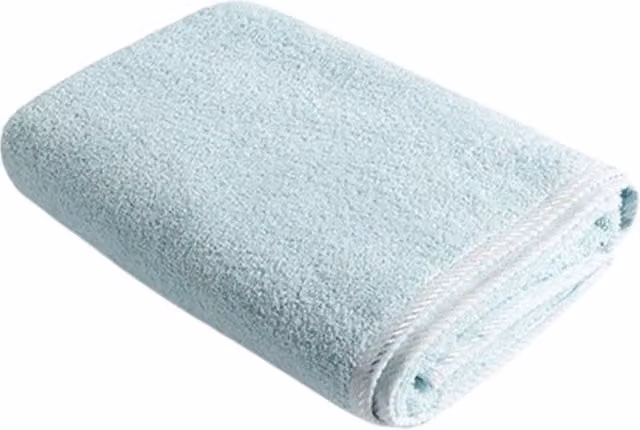 ARTG Light Blue Cotton Terrycloth Beach Towel