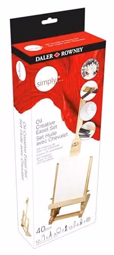 Daler Rowney Simply Oil Creative Easel Set in Multicolour